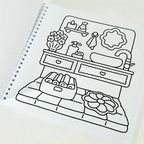 Self-Love: Girl Therapy Coloring Book, Spiral Bound, 40 pg. , 8.5" x 8.5" - Insatiable Sensations