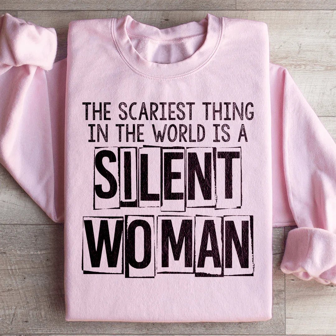 Silent Woman Sweatshirt - Insatiable Sensations