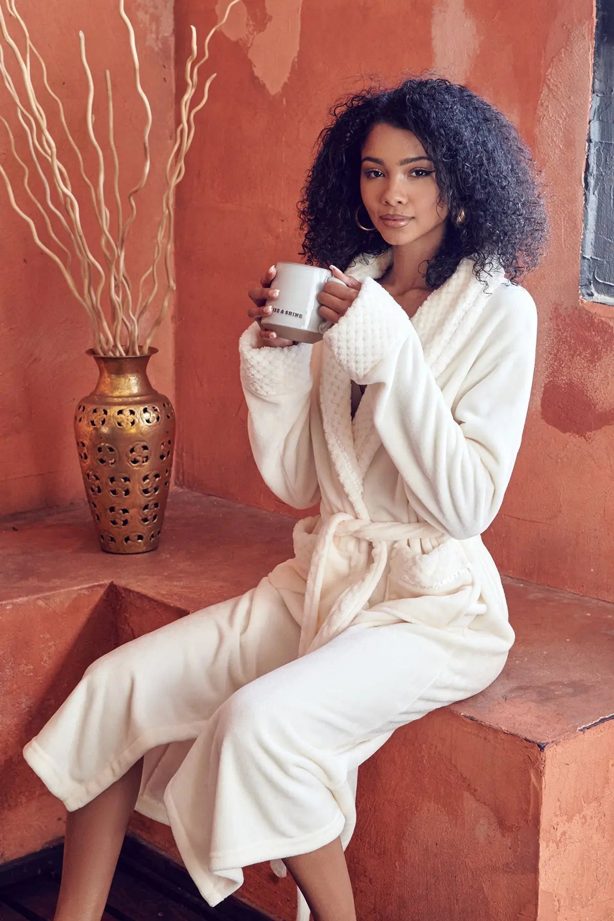 Women's Ultra Soft Plush Bathrobe - Insatiable Sensations