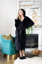 Women’s Plush Hooded Robe - Spa-Worthy Comfort at Home - Insatiable Sensations