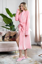 Women's Ultra Soft Plush Bathrobe - Insatiable Sensations